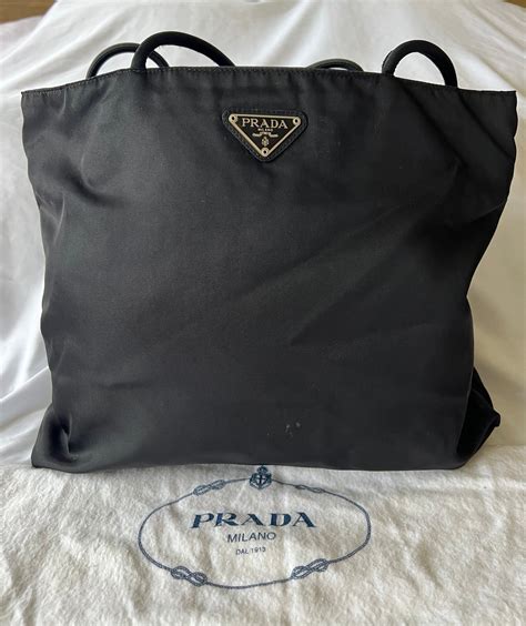 original prada waist bag|Prada nylon tote bag black.